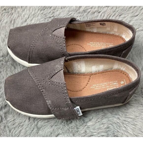 Toms 2.0 alpargata slip on shoes in ash canvas - Picture 2 of 5